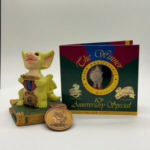 Pocket Dragons "The Winner" 10th Anniversary Figurine 1998 Real Musgrave